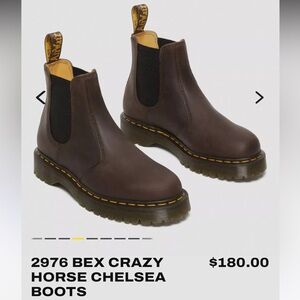 Dr Martens Bex Crazy Horse Chelsea Boot